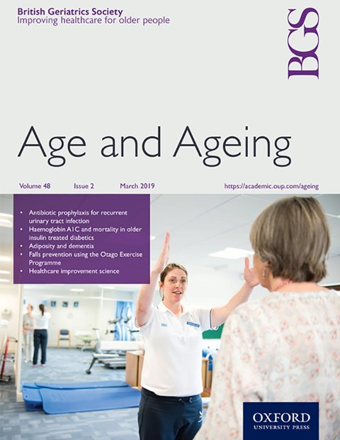 March 2019 Issue Of Age And Ageing Journal Is Out Now | British ...